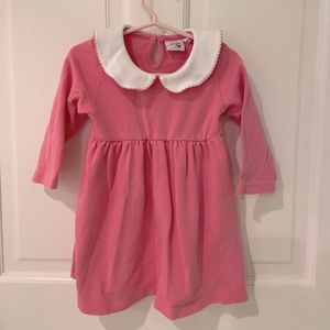 Luigi Kids Girls 3T Peter Pan Dress in Pink